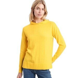 Banana‎ Republic Yellow Hoodie Sweater Small